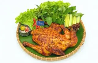 Hình ảnh gà nướng nguyên con