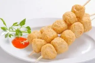 Hình ảnh Bò viên chiên kèm sốt - 10 viên