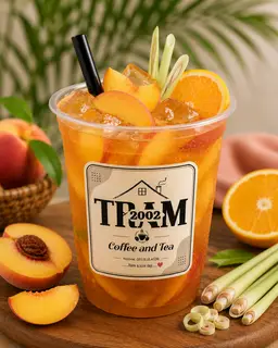 Hình ảnh TRÀ ĐÀO CAM SẢ 