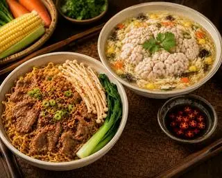Hình ảnh Combo No Nê – Súp Óc Heo + Mì Bò