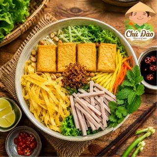 Hình ảnh Bún Xì dầu Đậu, Chả, Trứng sợi
