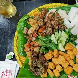 Hình ảnh Bún đậu thập cẩm lớn 2 người ăn đầy đủ 
