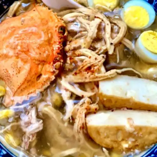 Hình ảnh Súp cua chả ghẹ đậu hũ phomai