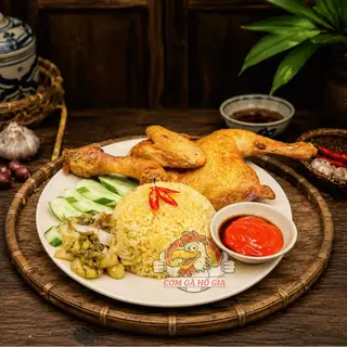 Hình ảnh cơm gà ta nửa con