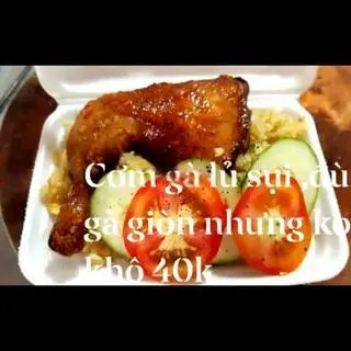 Hình ảnh Cơm gà sốt tiêu đen