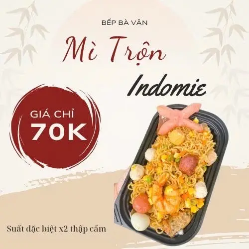 Hình ảnh Mì trộn Indomie thập cẩm đặc biệt ( gấp đôi topping )