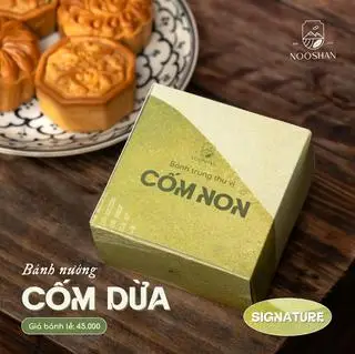Hình ảnh Trà sữa hồng trà TCL/ xanh nhài M + bánh nướng cốm dừa signature
