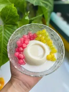 Hình ảnh Tàu hũ Singapore hạt lựu