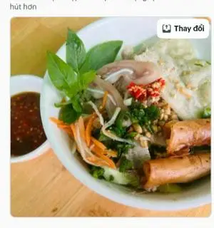 Hình ảnh Bún thịt luộc mắm nêm