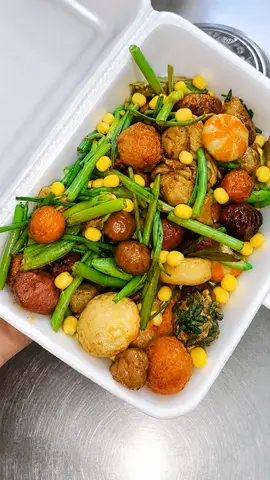 Hình ảnh Cá viên chiên sốt bơ bắp - combo vừa