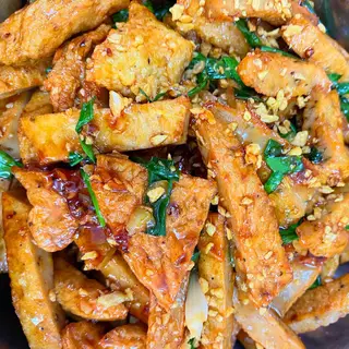 Hình ảnh Chả Cá chiên rim tỏi