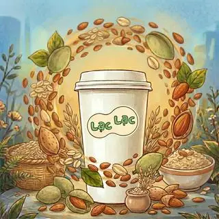 Hình ảnh Sữa hạnh nhân - yến mạch
