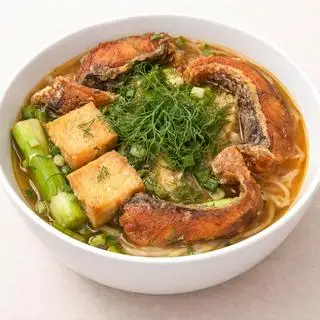 Hình ảnh Bún cá cay truyền thống