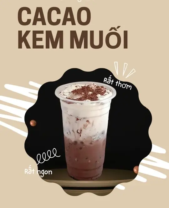 Hình ảnh Cacao kem muối
