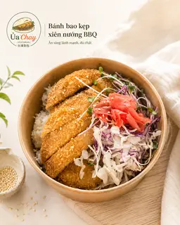 Hình ảnh Cơm katsu cari Nhật chay