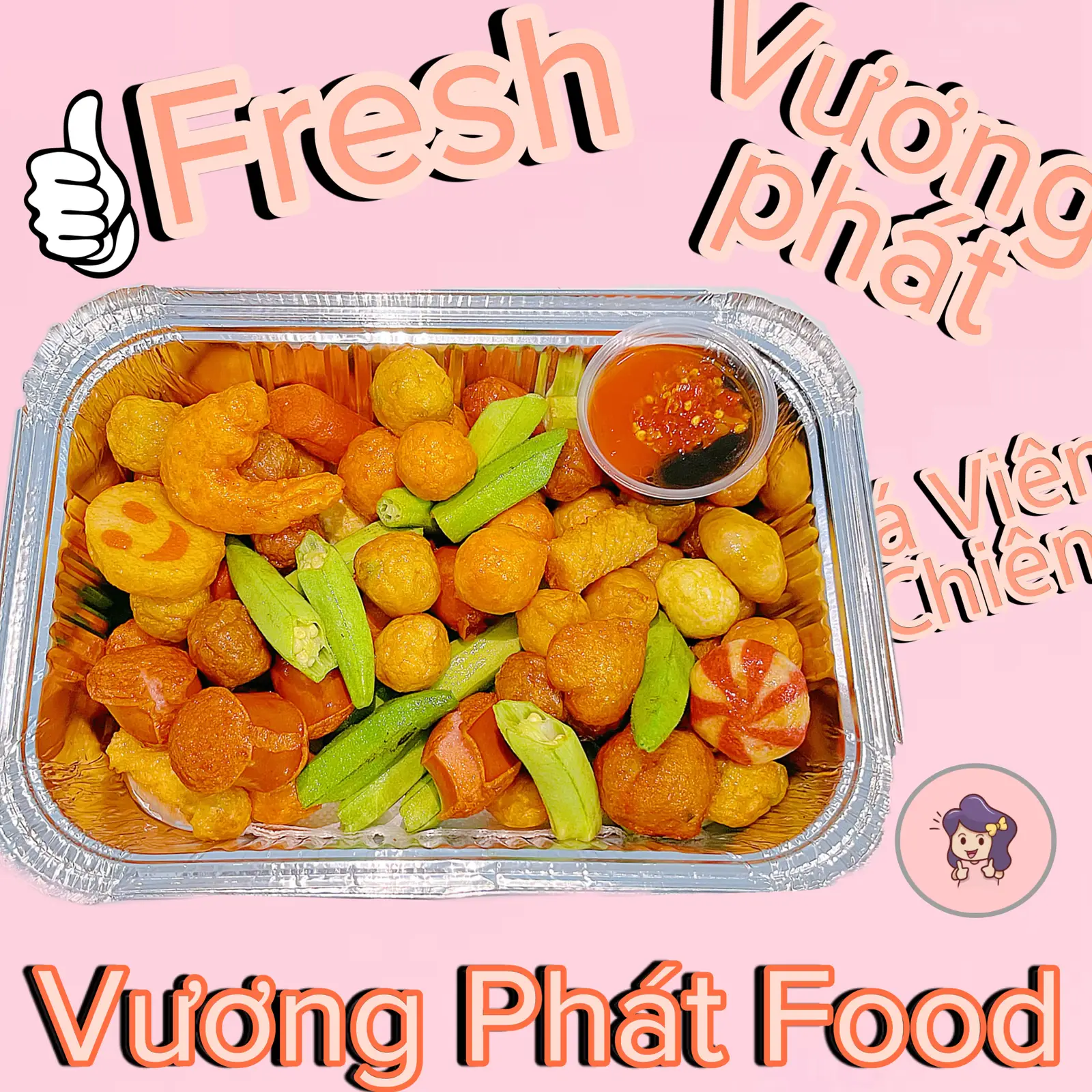 Hình ảnh Combo Cá Viên Chiên Thập Cẩm - 28 Loại Topping