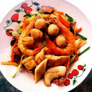 Hình ảnh Mì xào hải sản