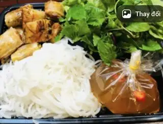 Hình ảnh bún nem vegan