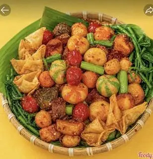 Hình ảnh combo viên chiên sốt thái 