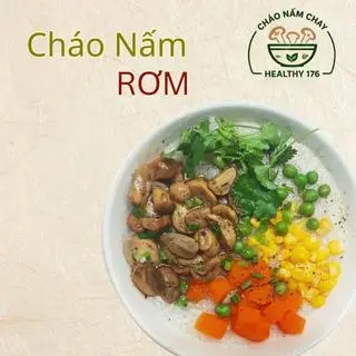 Hình ảnh Cháo Nấm Rơm Chay