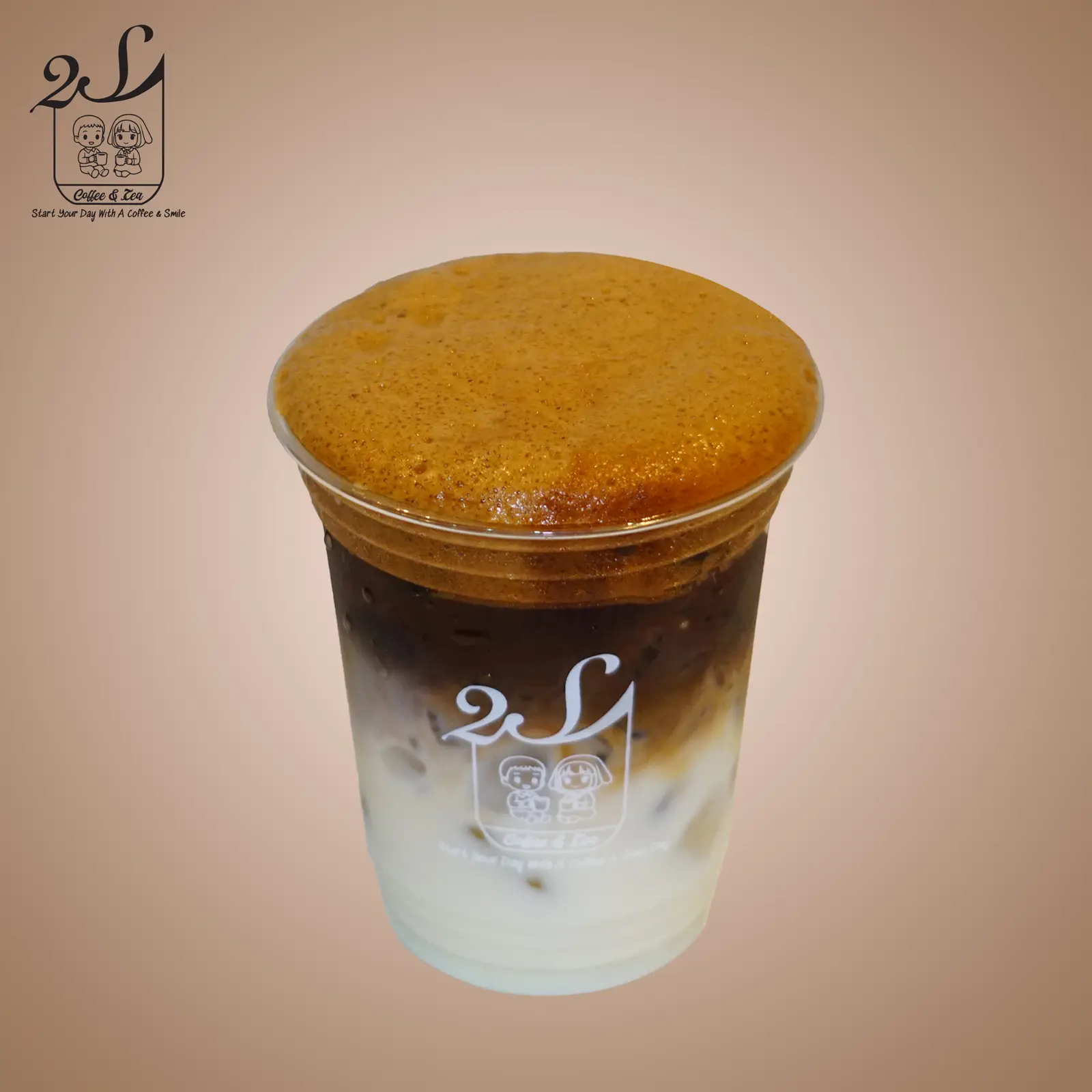 Hình ảnh Bạc xỉu pha phin - Vietnamese white coffee