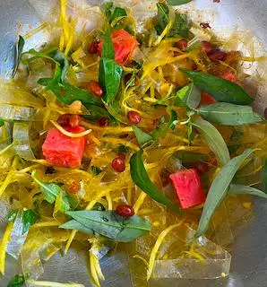 Hình ảnh Bánh tráng trộn chay