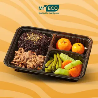 Hình ảnh Cơm gạo lứt bò sốt teriyaki