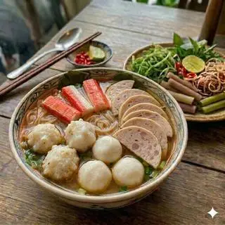 Hình ảnh Bún Thái viên thả lẩu