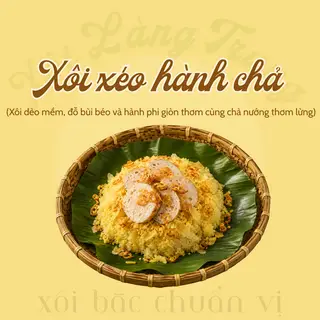 Hình ảnh Xôi xéo hành chả