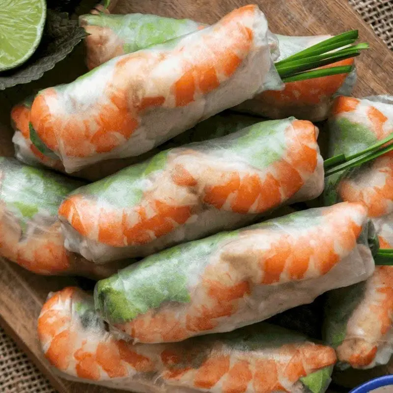 Hình ảnh Cuốn Tôm Thịt(3 cuốn)
