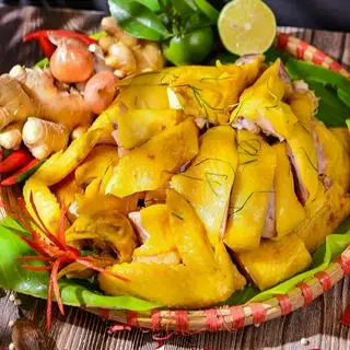 Hình ảnh Gà ủ muối 1/2 con