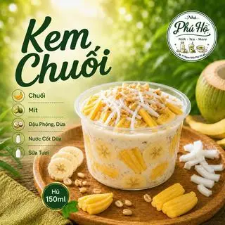 Hình ảnh Kem Chuối - Hũ 150ml