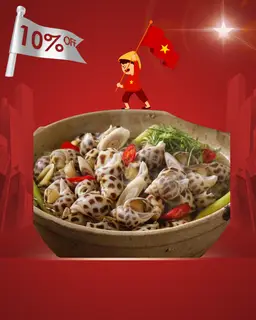 Hình ảnh Ốc Hương hấp sả