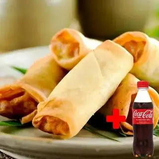 Hình ảnh Combo 12 Chả Giò Chiên + Coca