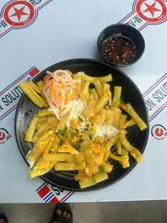 Hình ảnh Nui xào trứng
