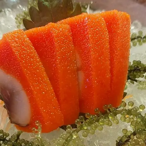 Hình ảnh Sashimi Cá Trích ép trứng 
