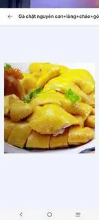Hình ảnh Gà Chặt Đĩa 1/2 con