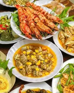 Hình ảnh tôm nướng muối ớt