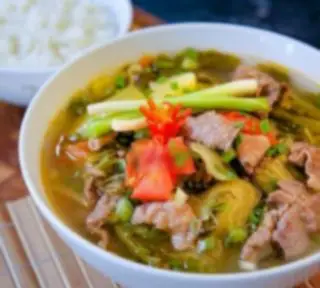 Hình ảnh Canh Cải Chua