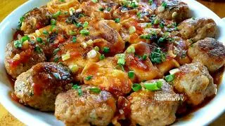 Hình ảnh Cơm đậu hũ thịt bằm sốt cà chua + canh