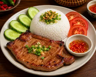 Hình ảnh Cơm Sườn Cotlet