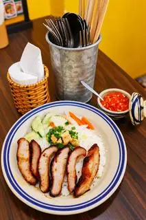 Hình ảnh Món mới - cơm nạc nọng nướng
