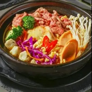 Hình ảnh Mì kim chi bò Mỹ