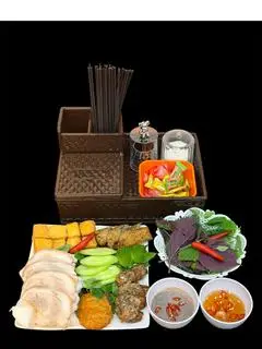 Hình ảnh Bún đậu đầy đủ