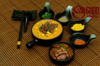 Hình ảnh Combo cháo sườn ngô - gan xào best seller