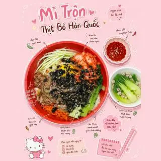 Hình ảnh Mì trộn thịt bò HQ