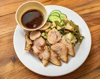 Hình ảnh Cơm thịt giò