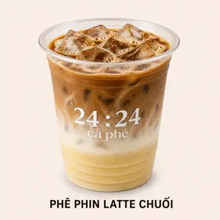 Hình ảnh Phê Phin Latte Chuối