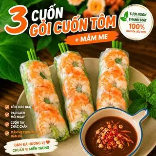 Hình ảnh 3 Gỏi Cuốn Tôm Đặc Biệt