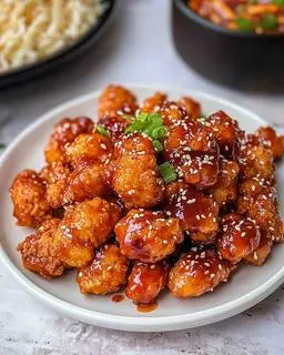 Hình ảnh Gà viên sốt cay
